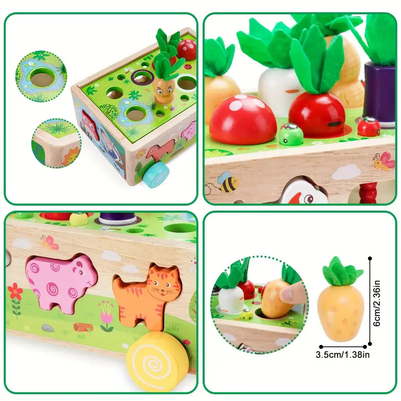 Pompalot - Montessori Learning Activity Toy Cube