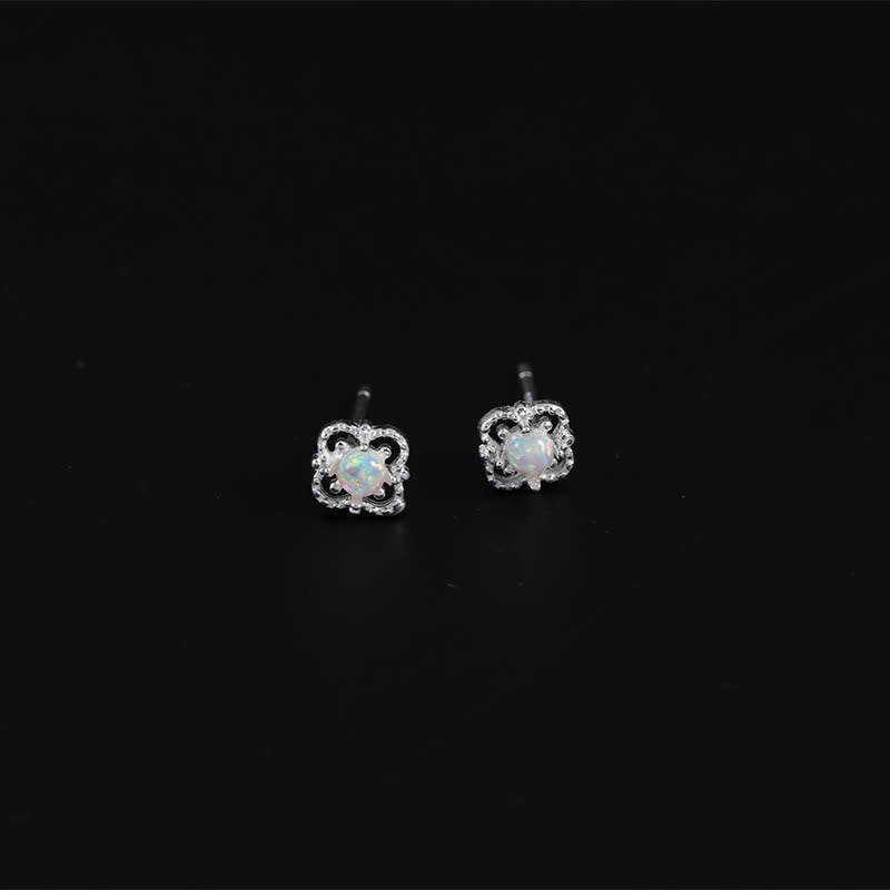 Camelina - Vintage Opal Drop Earrings