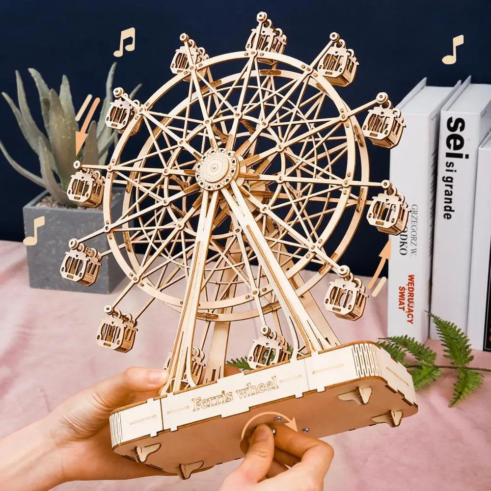 WoodCraft 3D Set - Build Your Own Wooden Ferris Wheel