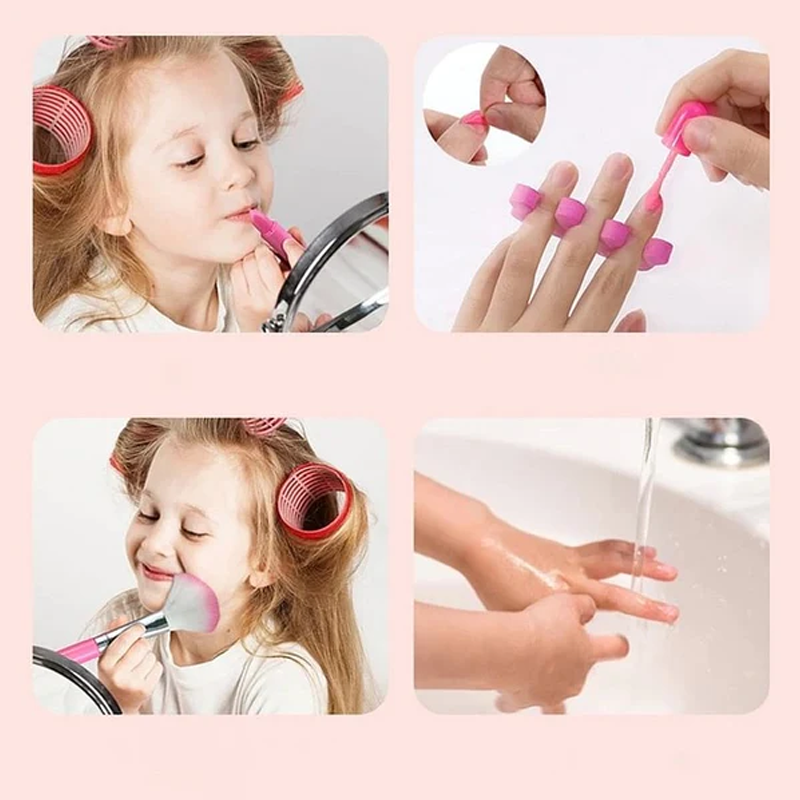 LittleGlam Set - Washable Makeup Kit for Kids