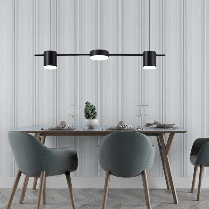 AuraDrum - Elegant Aluminum Drum Chandelier for a Stylish Interior
