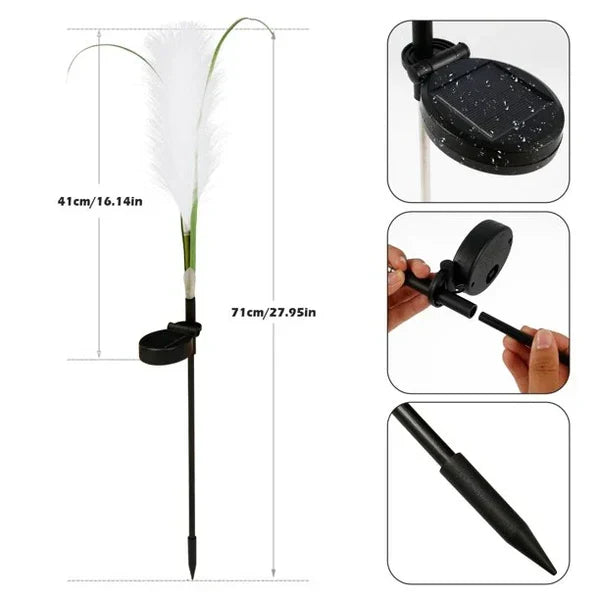 SunReed - Stylish Woven Outdoor Lighting for the Garden