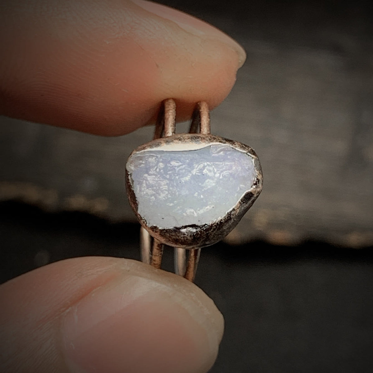 Cadria - Natural Raw Birthstone Ring