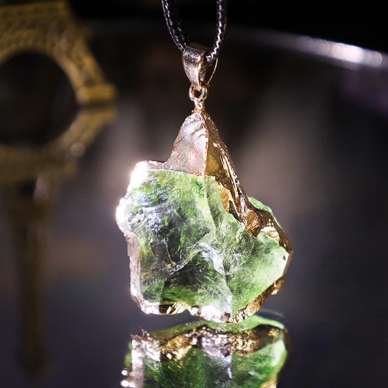 Eozora - Natural Moldavite Necklace