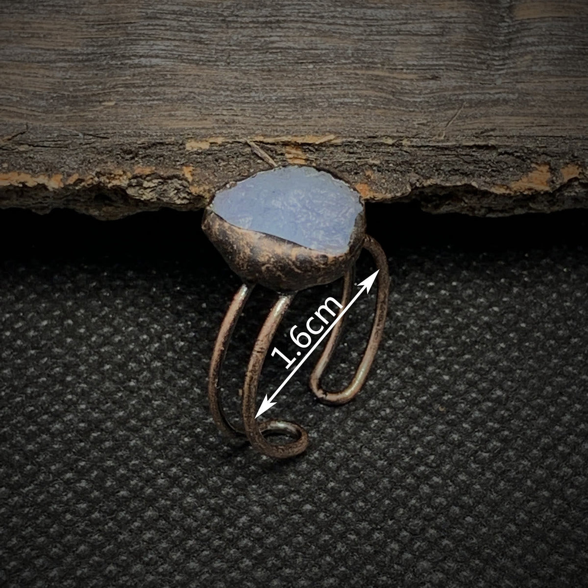 Cadria - Natural Raw Birthstone Ring