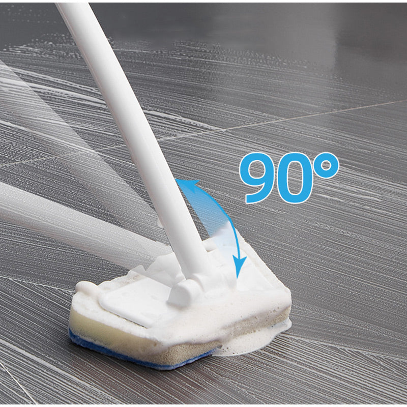 CleanEase Brush - Efficient Bathroom Wall Cleaning Tool