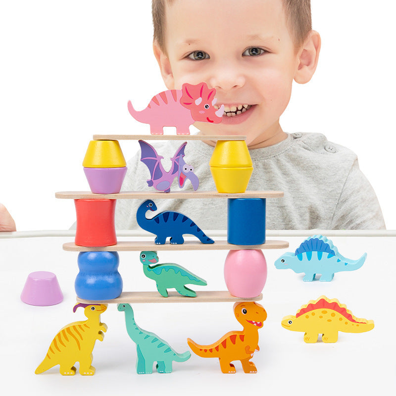 DinoStack Game - Creative Stacking Game for Kids