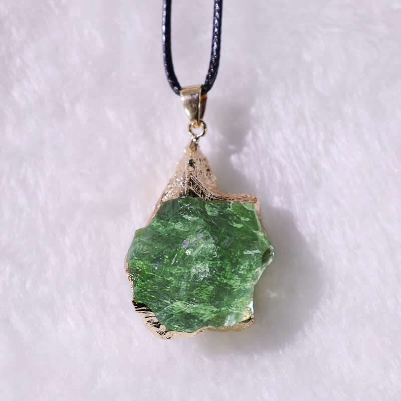 Eozora - Natural Moldavite Necklace