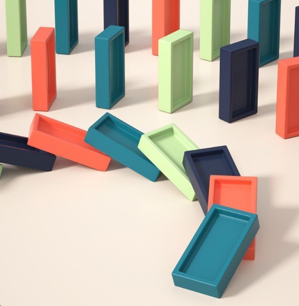 AutoDomino - Innovative Automatic Domino Train Set