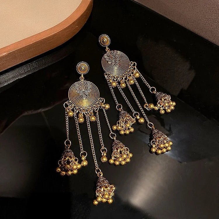 Noura Earrings - Boho Ethnic Style for Effortless Elegance