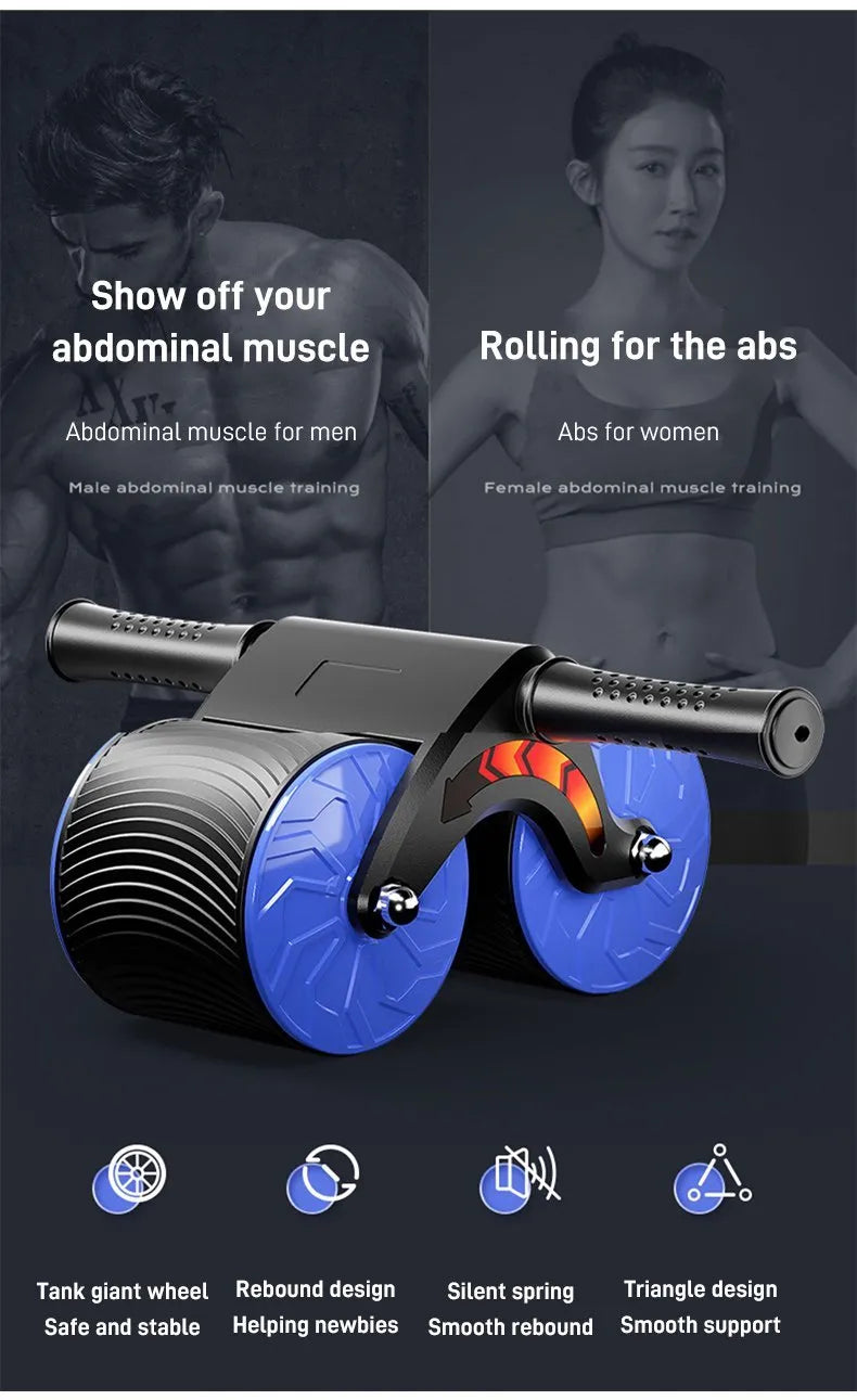 AbRoller Pro - Automatic Rebound Ab Wheel Roller