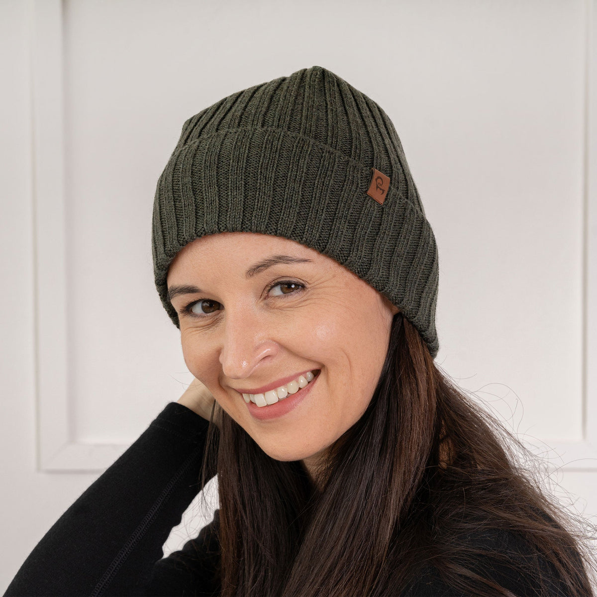 CozyMerino Beanie - Soft Merino Wool Beanie for Women