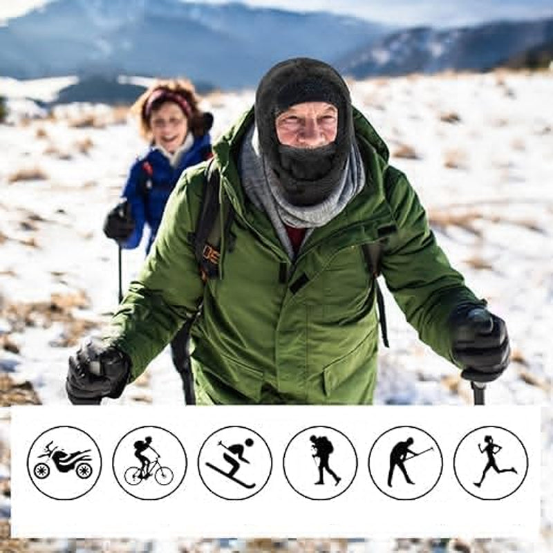 FrostGuard - Warm & Windproof 3-in-1 Winter Hat