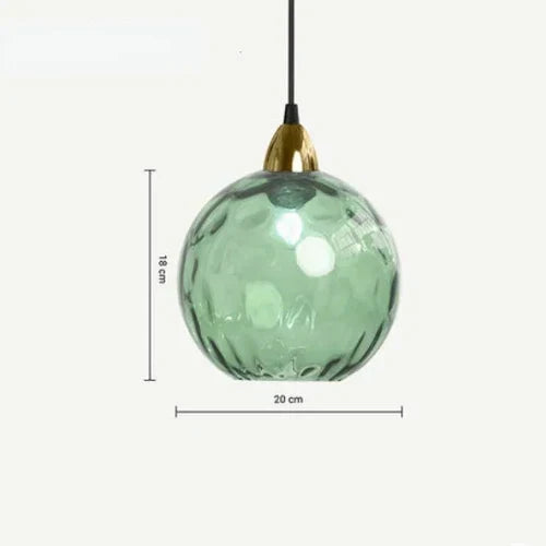 LumiSphere Pendant Light - Elegant Glass Globe Lighting for Timeless Style