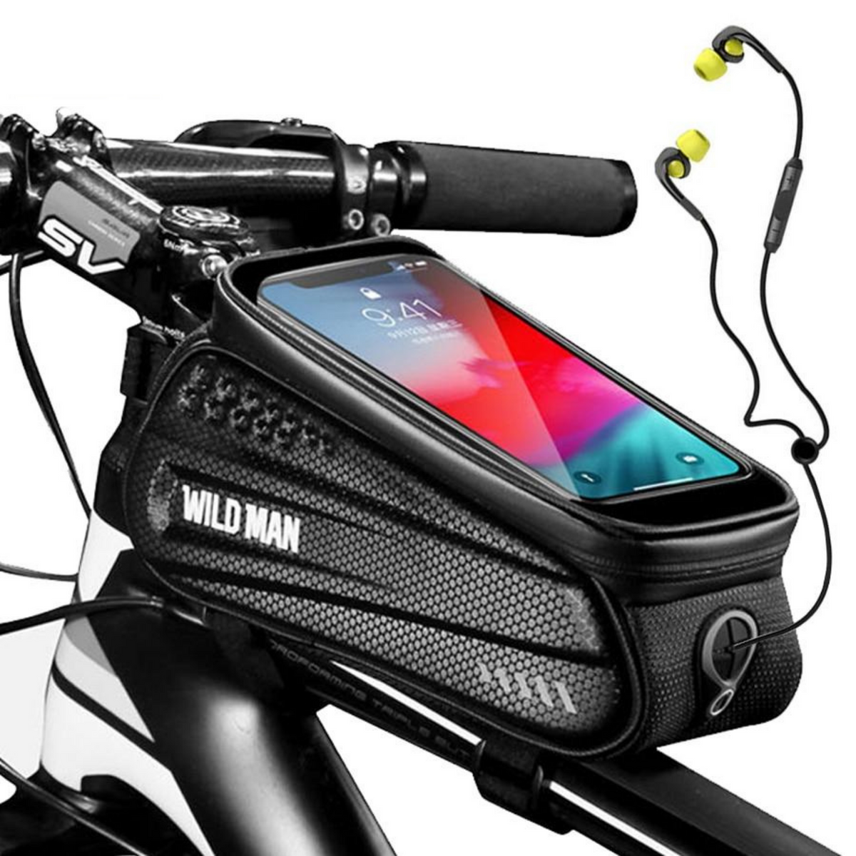 FrameMate - Practical Bike Frame Bag for Your Gear
