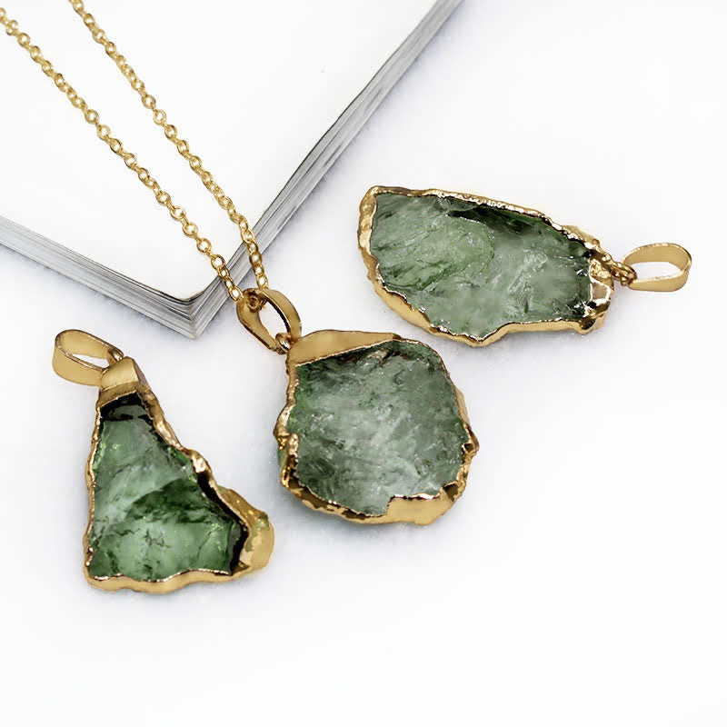Eozora - Natural Moldavite Necklace