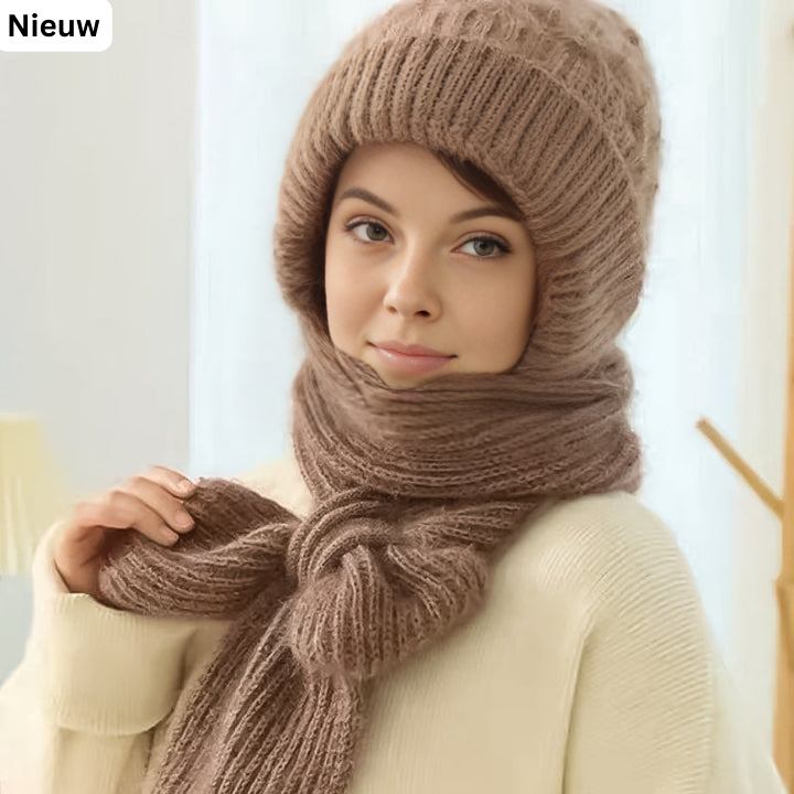 CozyWind - Beanie & Scarf Set for Cozy Winter Style