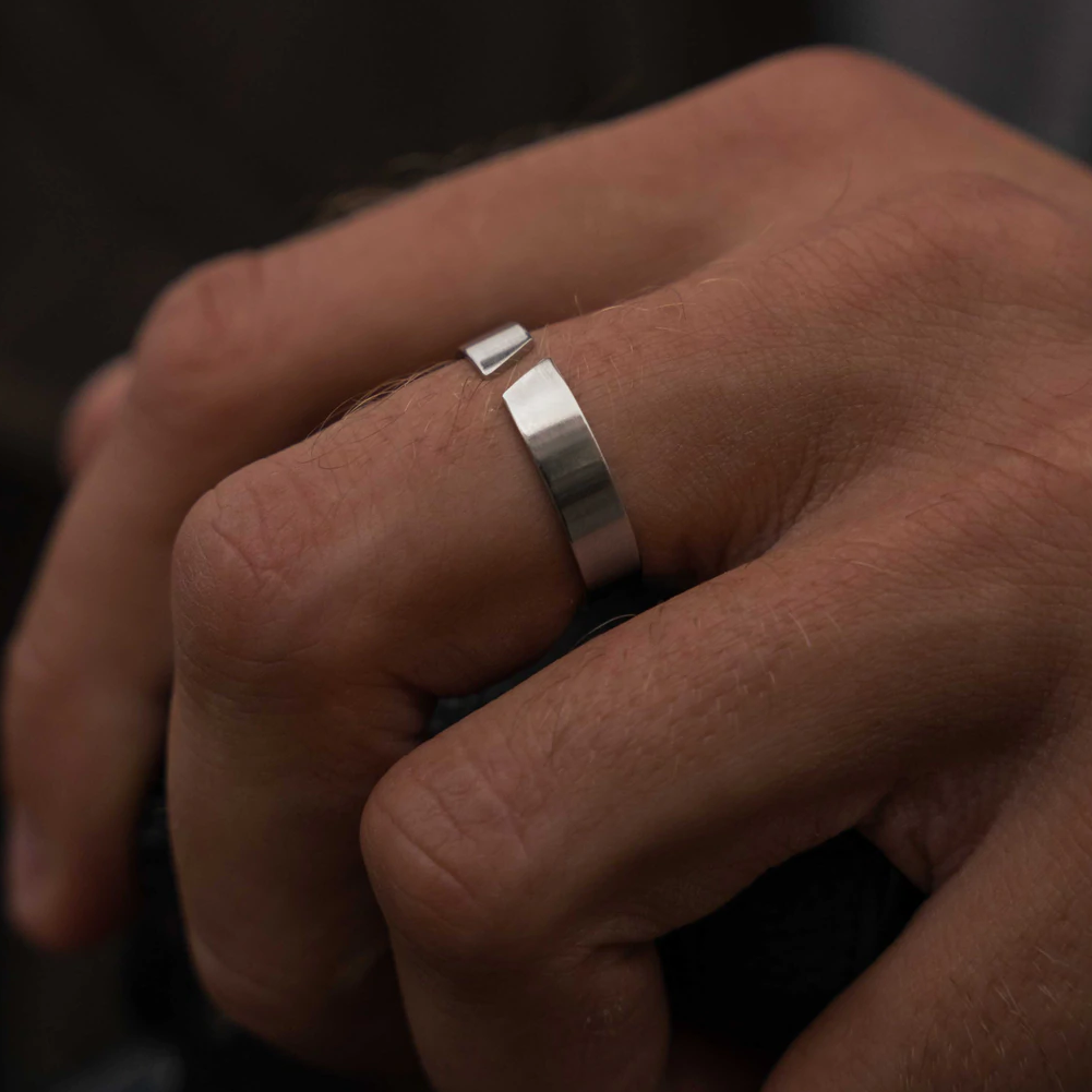 Arvid - Bold Open Design Men's Ring