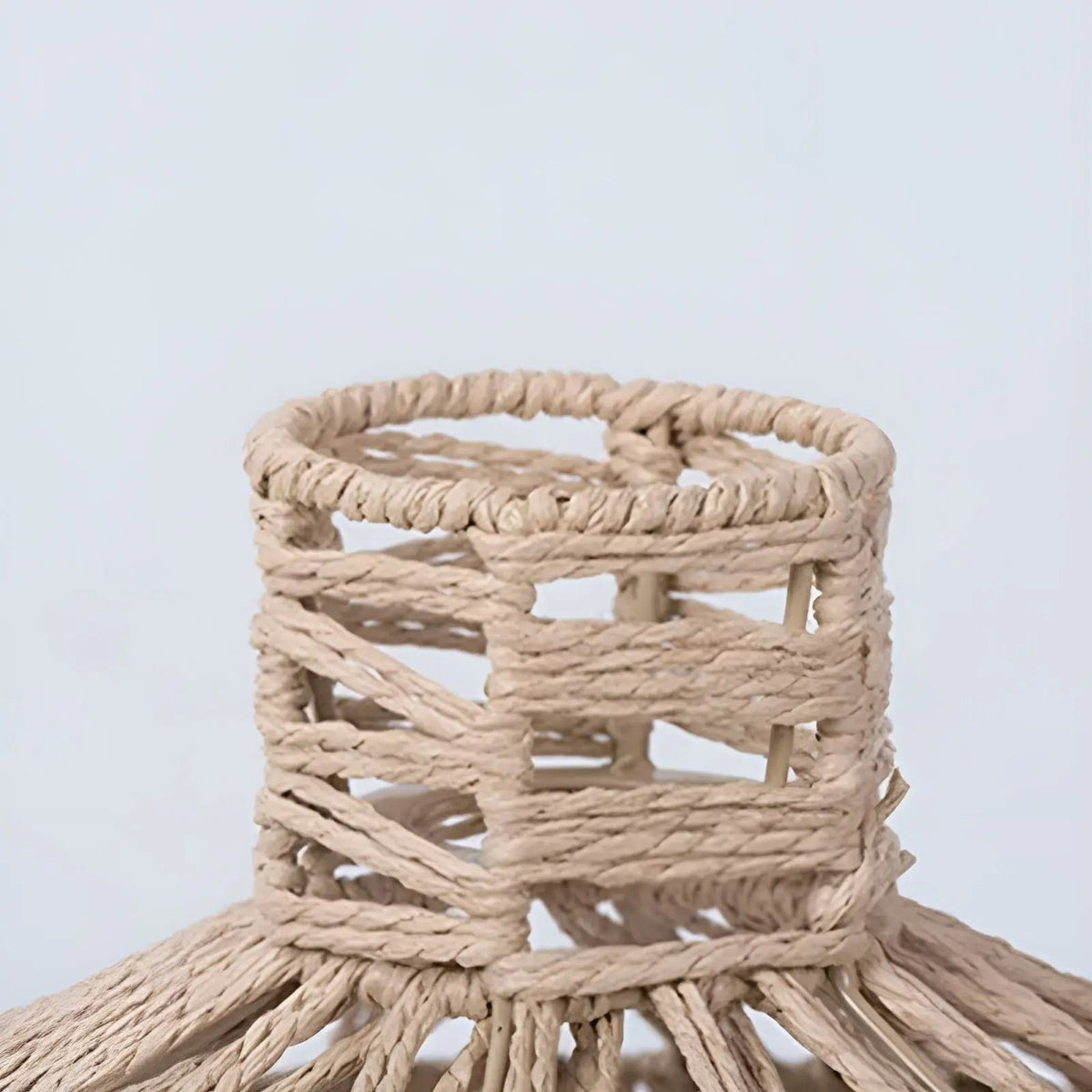 AntiqueWeave - Handwoven Rattan Pendant Lamp