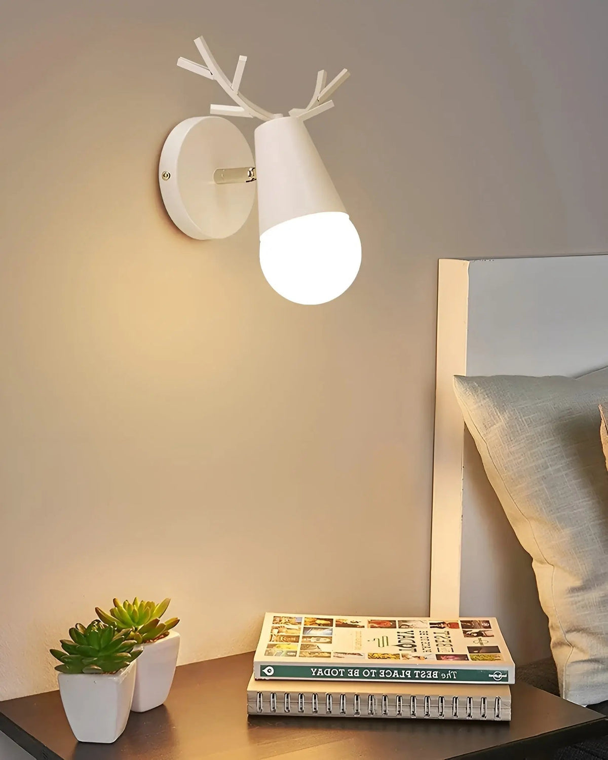 Tenrick - Energy Efficient Antler Wall Lamp