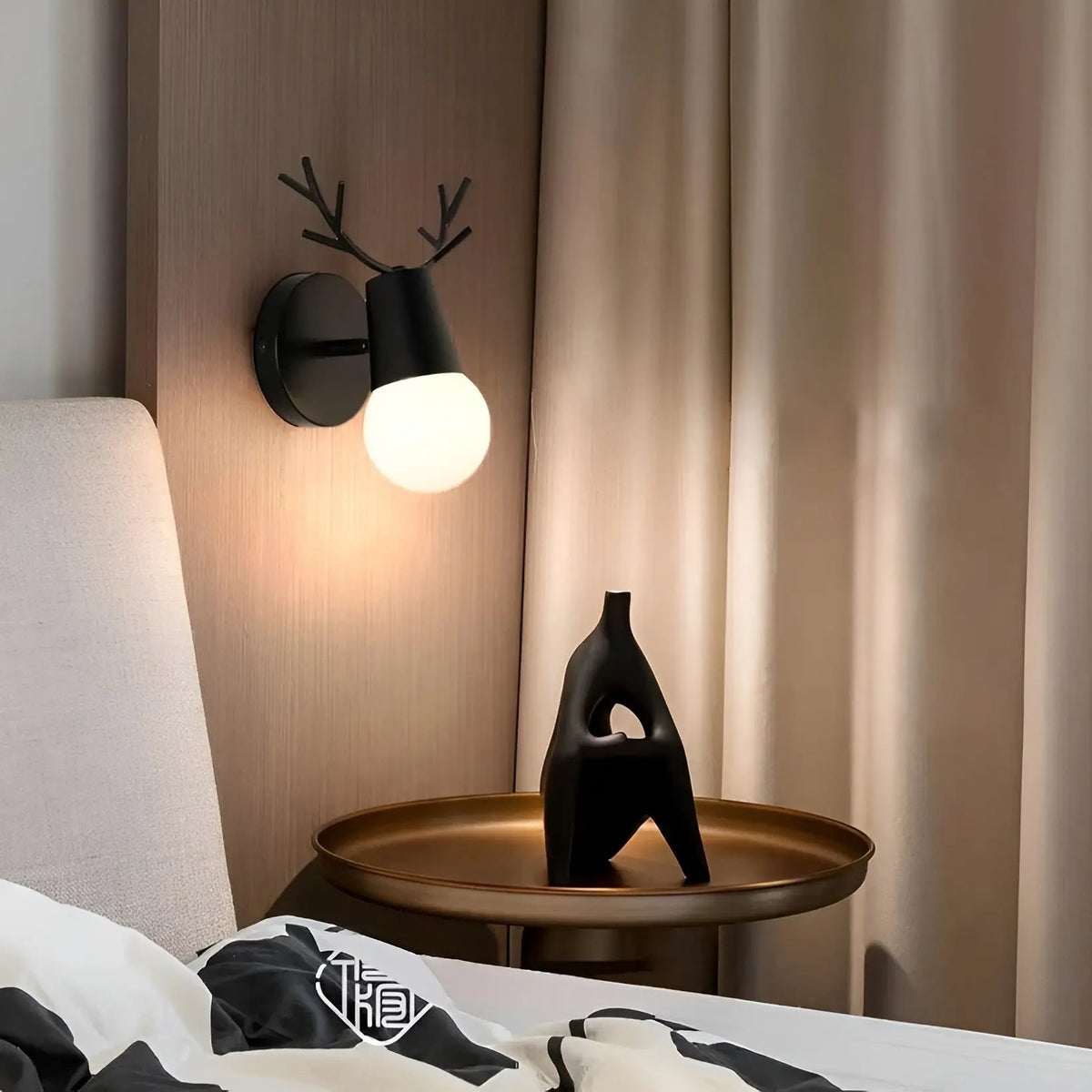 Tenrick - Energy Efficient Antler Wall Lamp