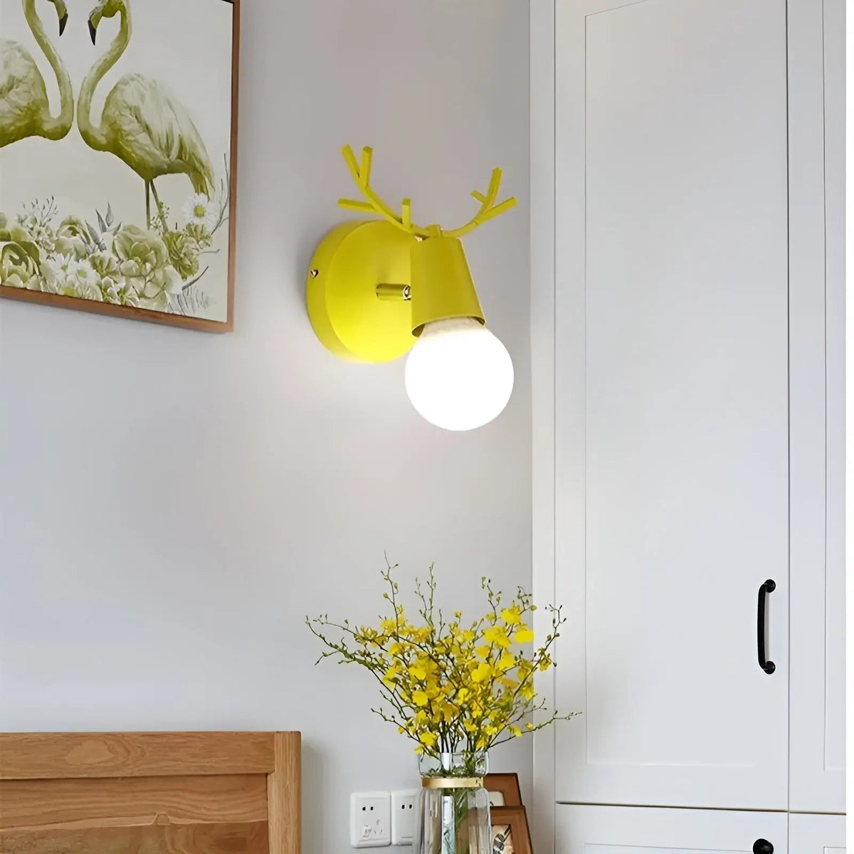 Tenrick - Energy Efficient Antler Wall Lamp