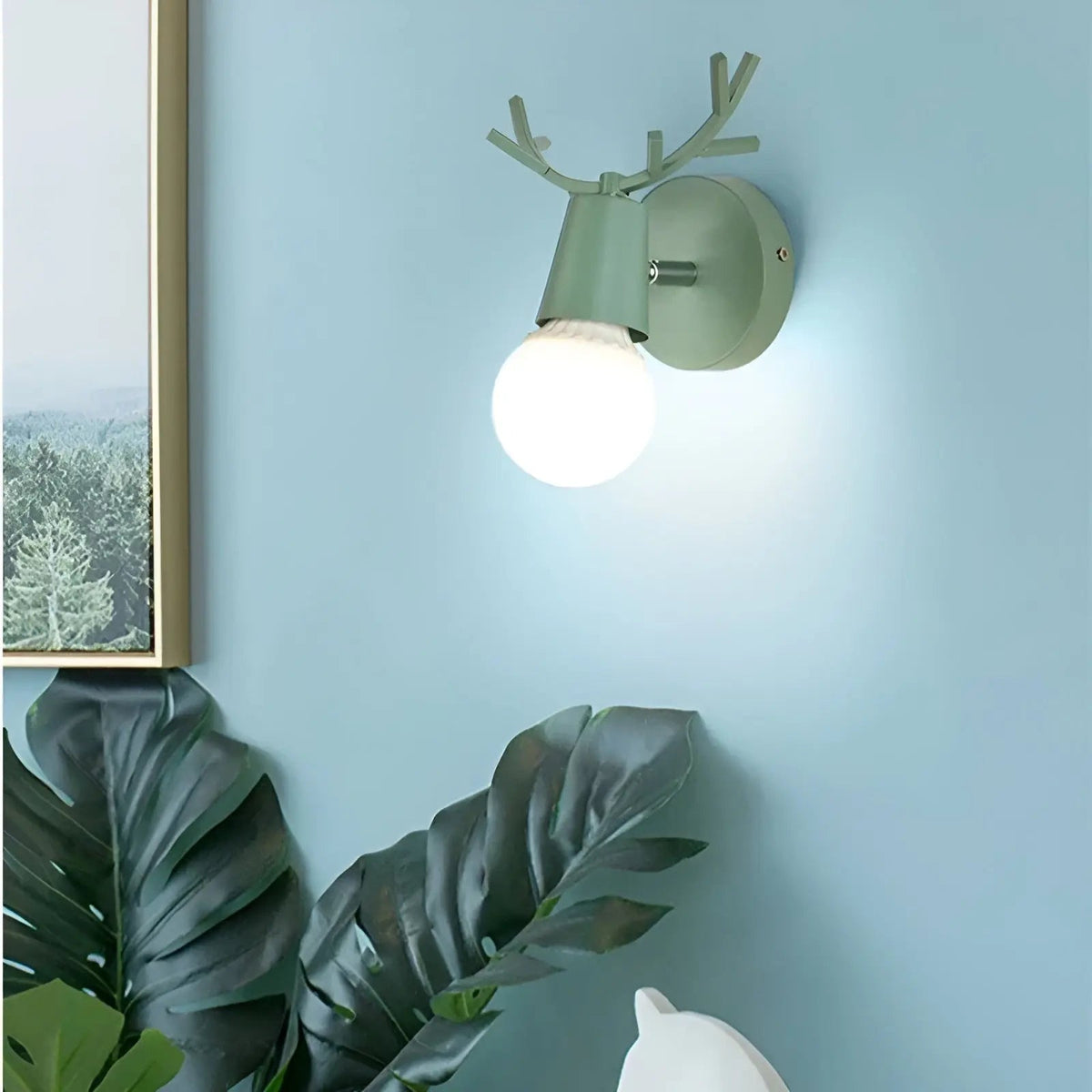 Tenrick - Energy Efficient Antler Wall Lamp