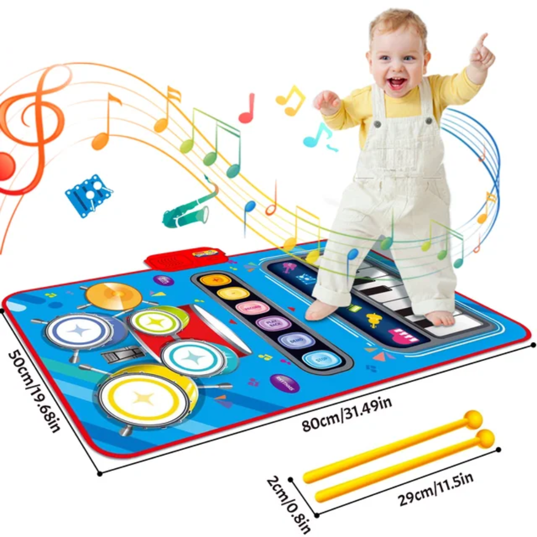 SoundPlay Mat - Interactive Musical Play Mat for Kids