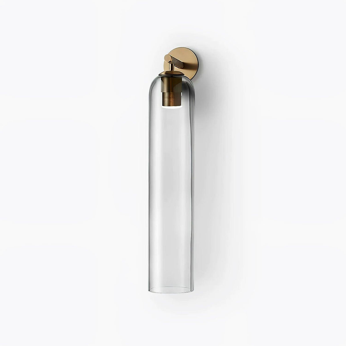 Stern Way - Modern Warm Glow Glass Wall Sconce