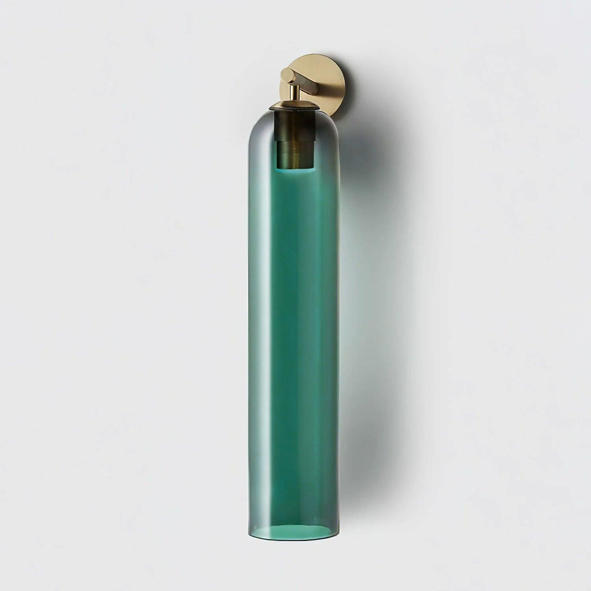 Stern Way - Modern Warm Glow Glass Wall Sconce