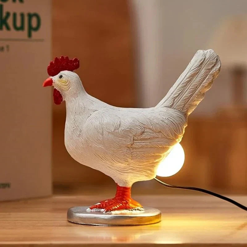 ChickLite - Playful Chicken Table Lamp for Any Room