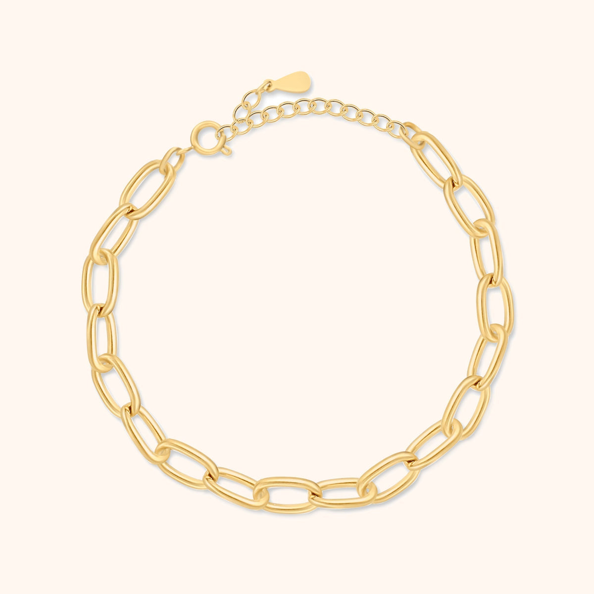Lucia Link Bracelet - Chic Adjustable Everyday Charm