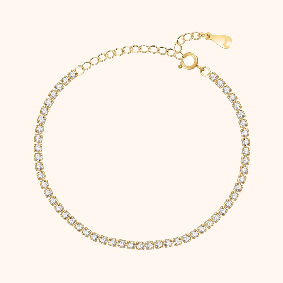 Clara Sparkle Bracelet - Elegant Sterling Silver Statement Piece