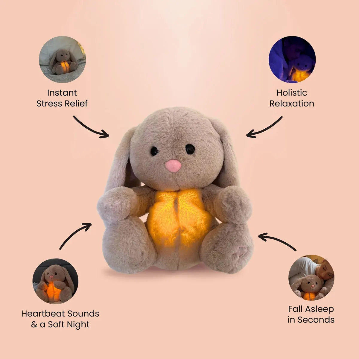 Dombrick - Soothing Baby Sleep Plush Companion