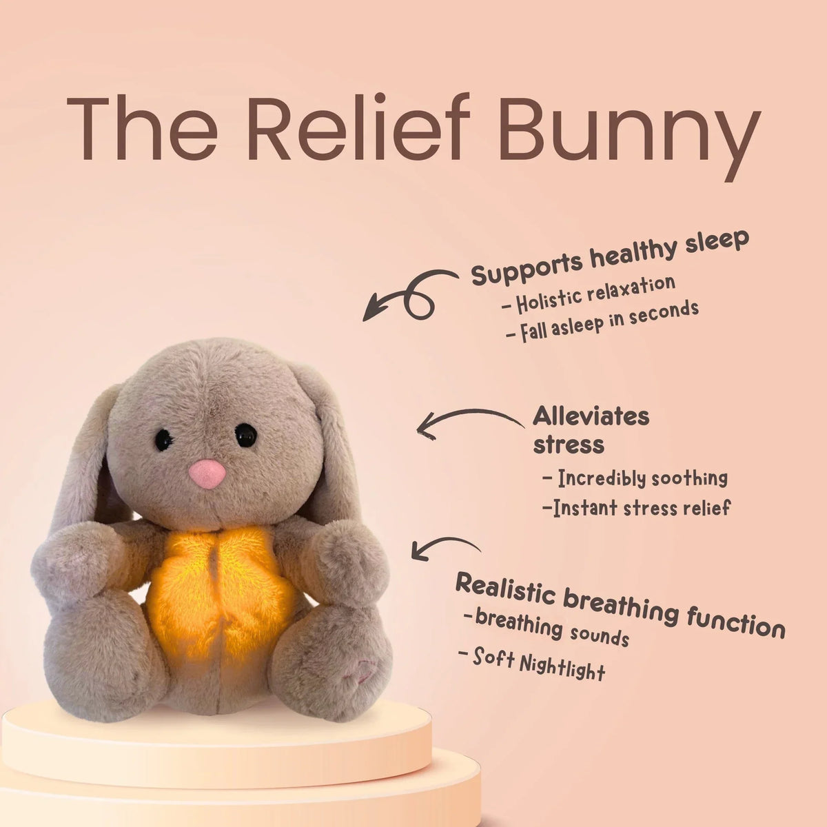 Dombrick - Soothing Baby Sleep Plush Companion