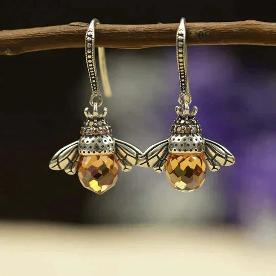Guinelle - Queen Bee Drop Earrings