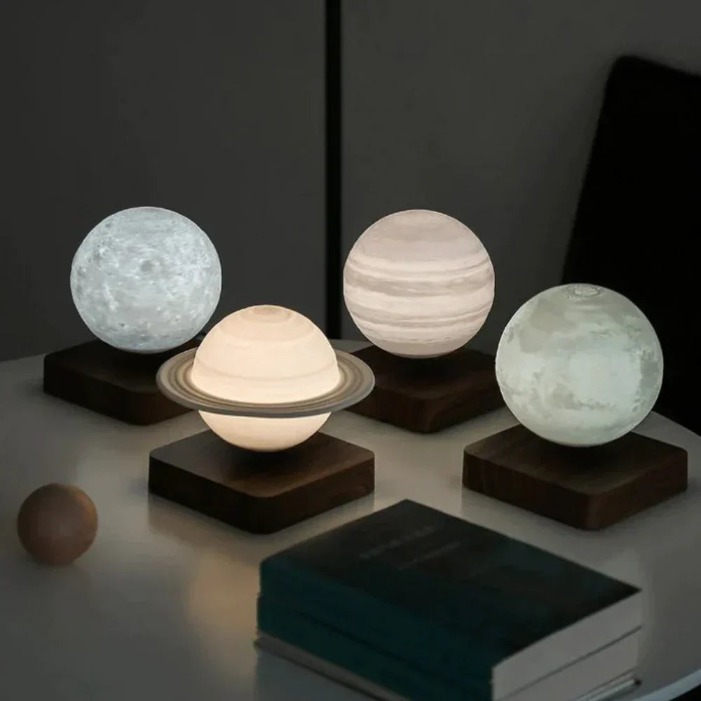 LunaGlow - Ambient LED Moon Lamp for Your Home