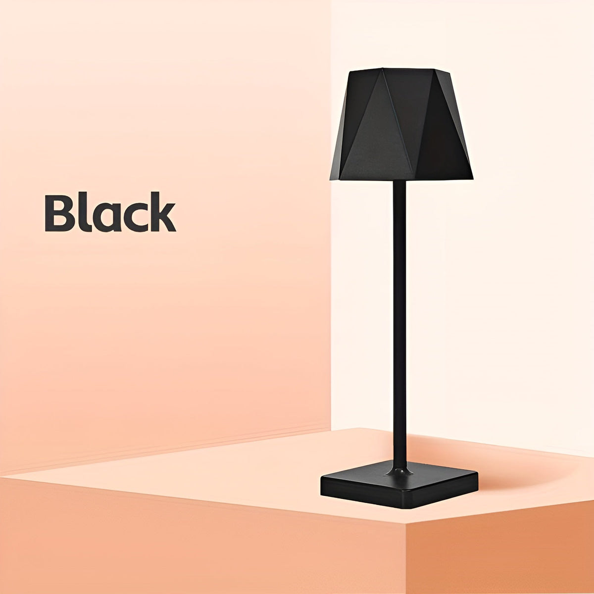 BrightLuxe - Cordless Rechargeable Retro Table Lamp