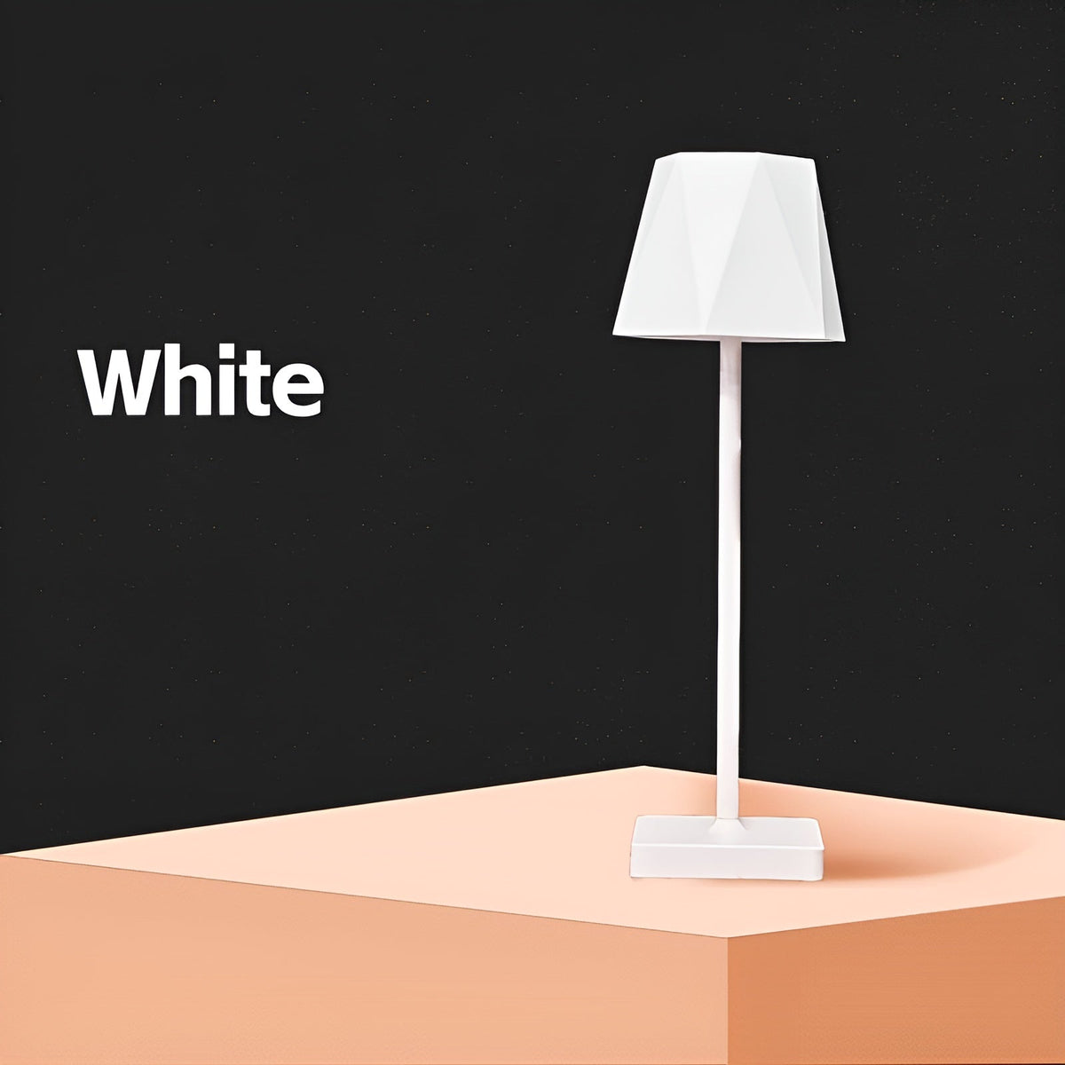BrightLuxe - Cordless Rechargeable Retro Table Lamp