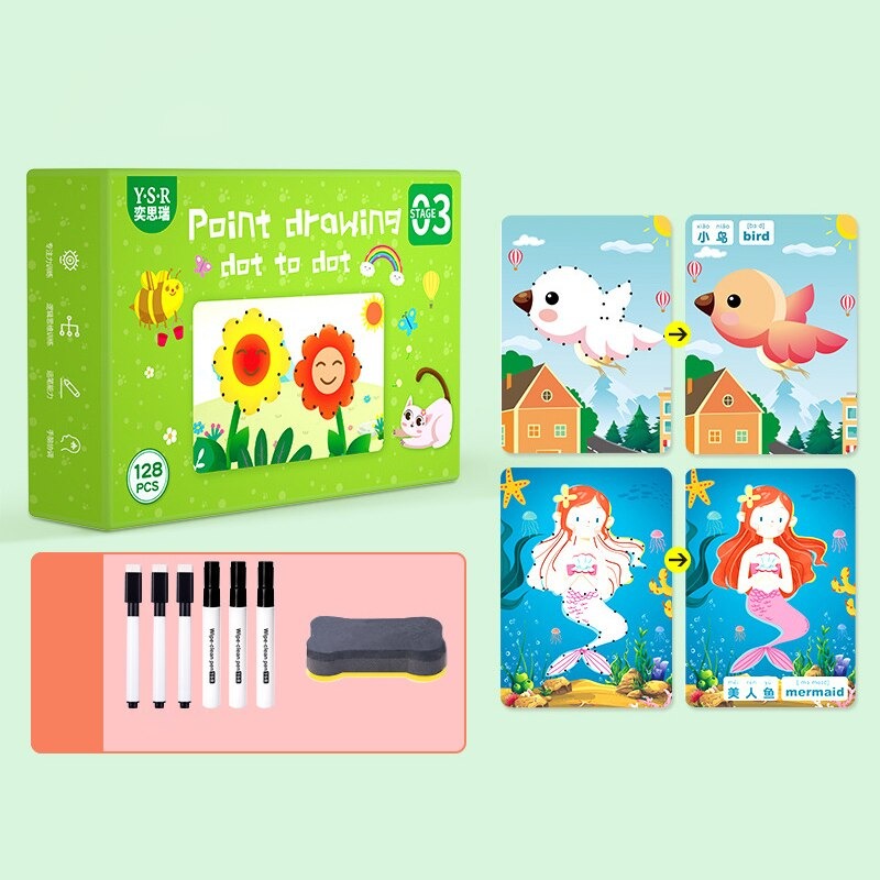WriteMaster Board - Reusable Writing and Drawing Board for Kids
