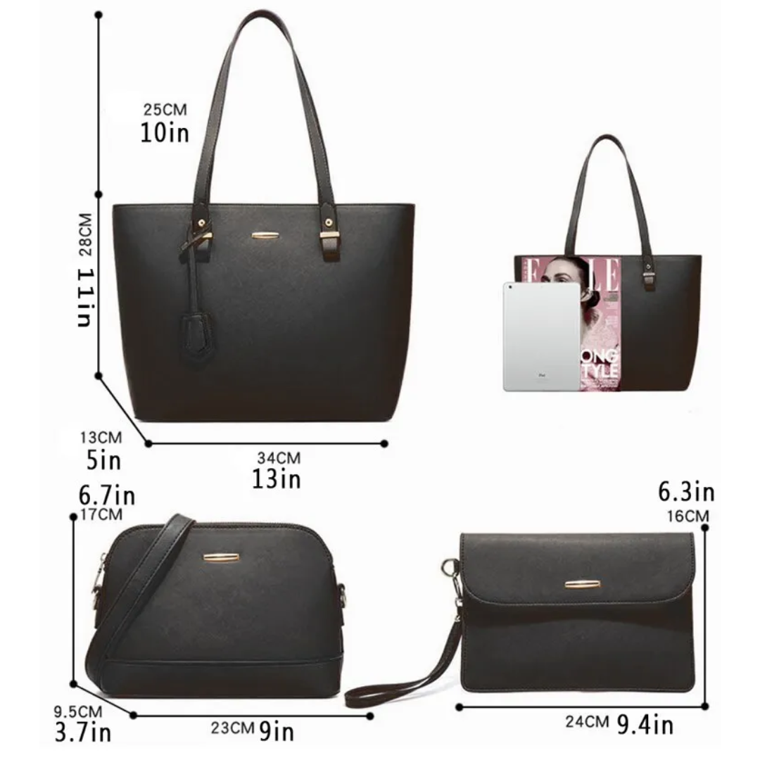 Camilla Set - Stylish 4-Piece Bag Collection