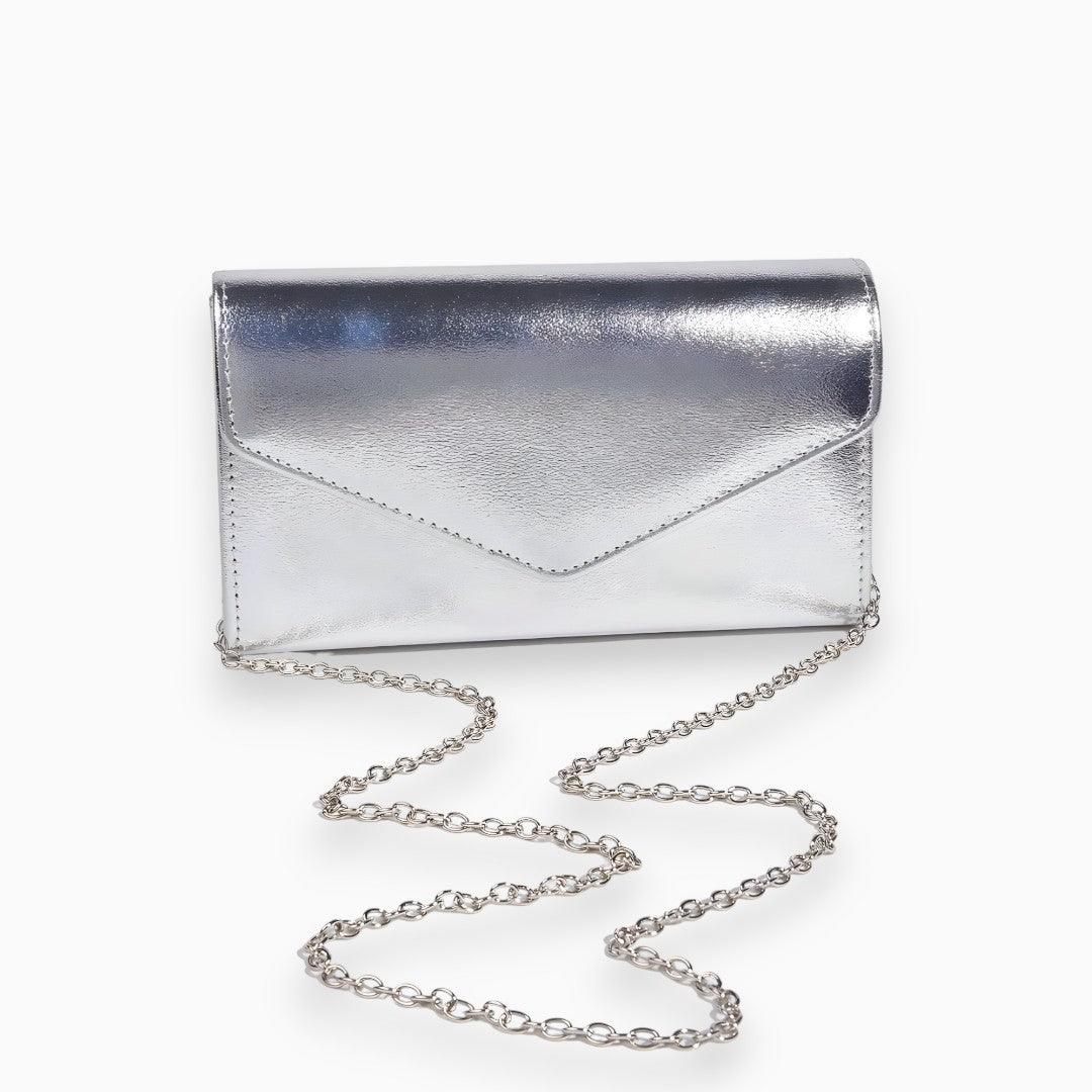 EleganceClutch - Ruffled Evening Clutch Bag for Women