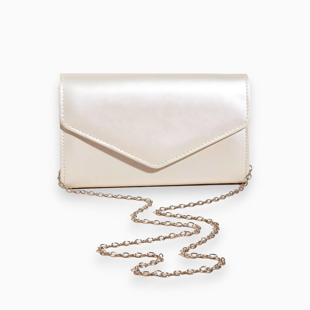 EleganceClutch - Ruffled Evening Clutch Bag for Women