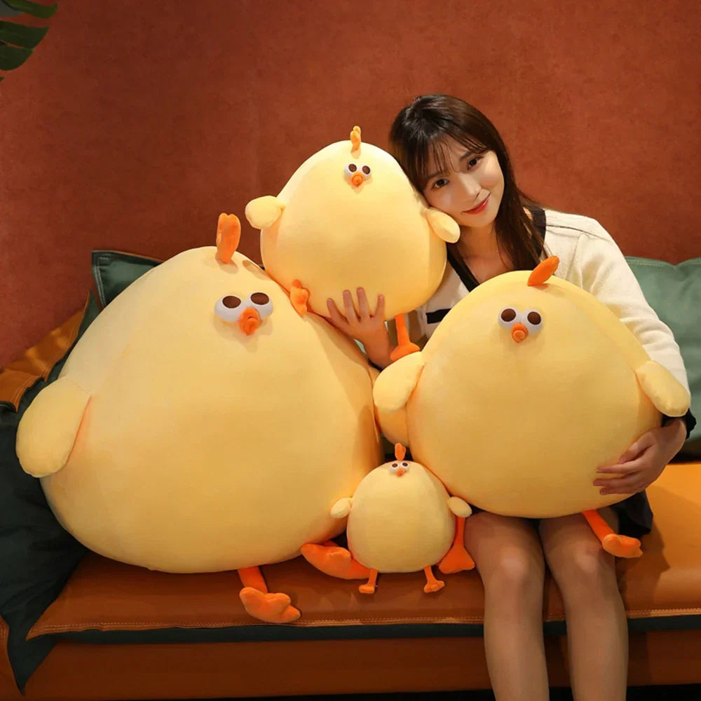 BigChick CuddleBuddy - Giant Plush Chicken for Cozy Cuddle Time