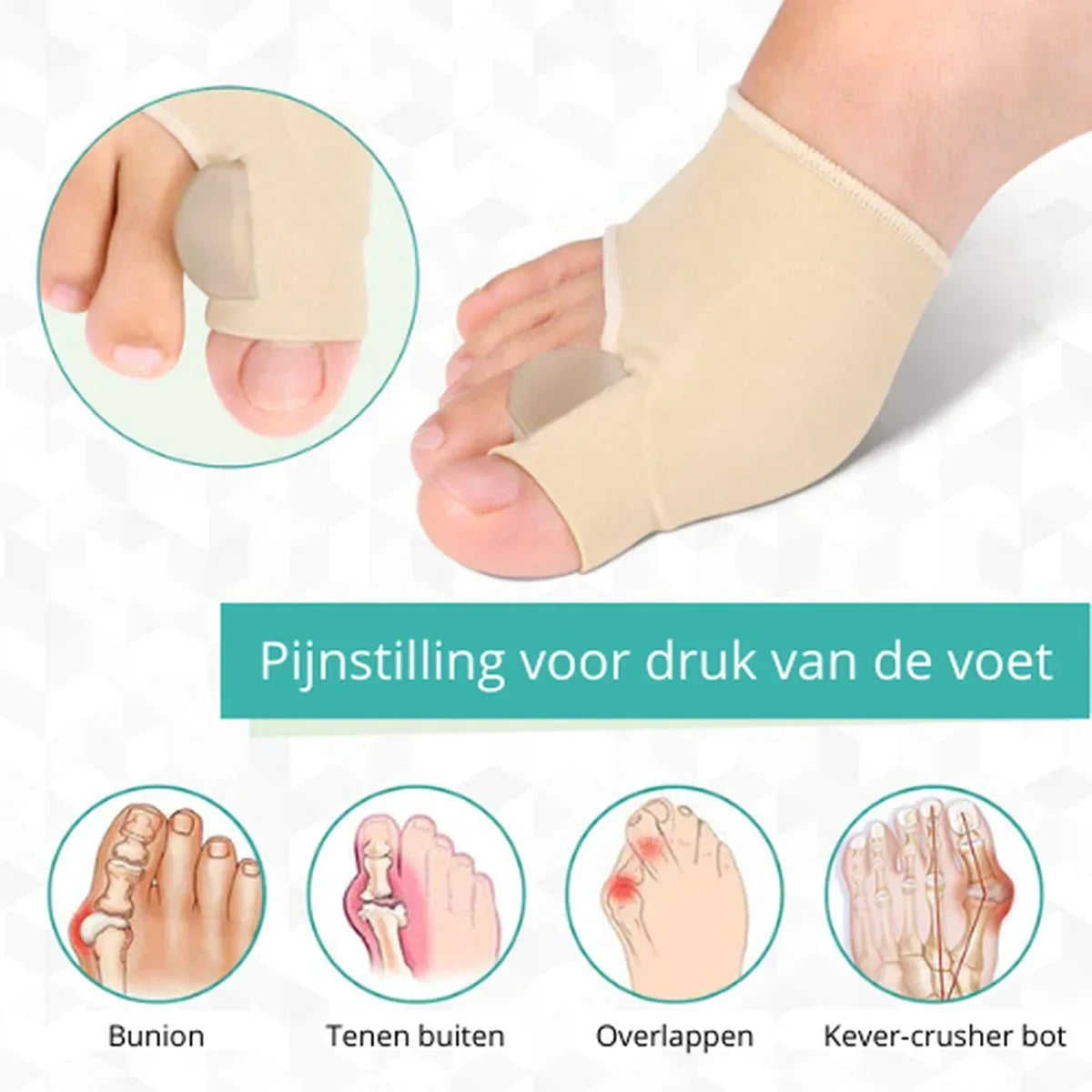 CompressCare - Hallux Valgus Toe Corrector