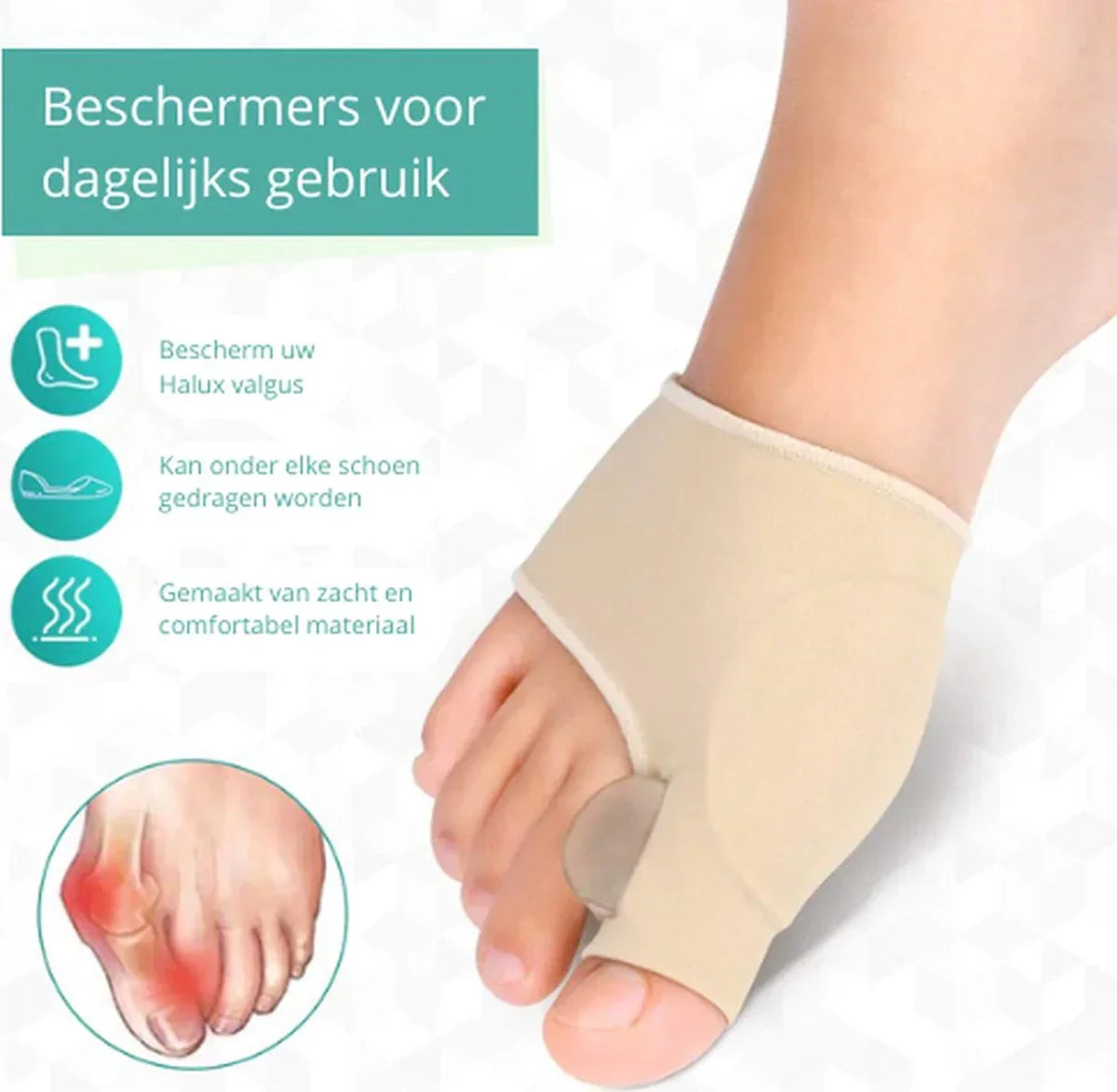 CompressCare - Hallux Valgus Toe Corrector