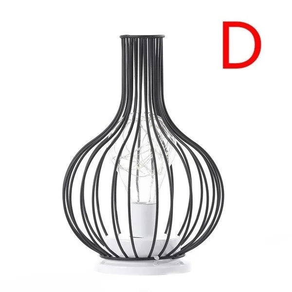 RetroEra - Minimalist Hollow Retro Table Lamp