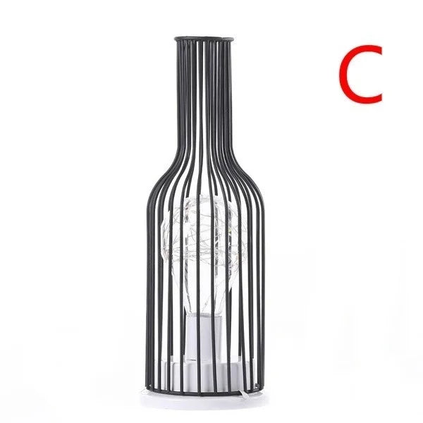 RetroEra - Minimalist Hollow Retro Table Lamp