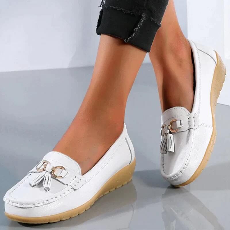 Czółenka Damskie Skórzane - Eleganckie Buty na Każdą Okazję z Komfortem 9