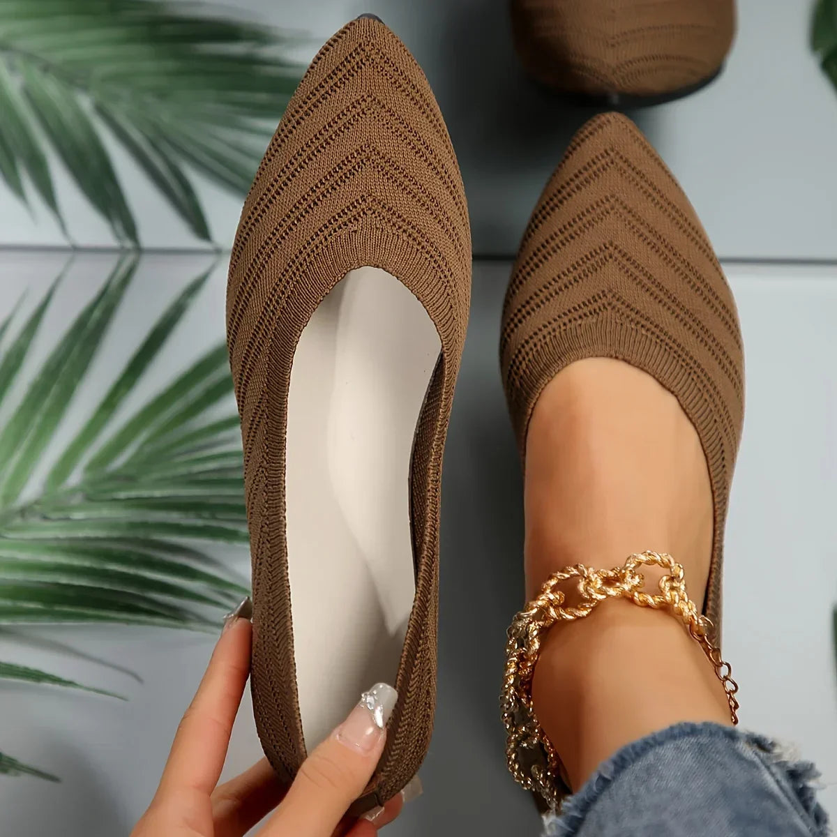 Damskie Baleriny Ortopedyczne - Lekkie i Eleganckie Buty na Co Dzień 3